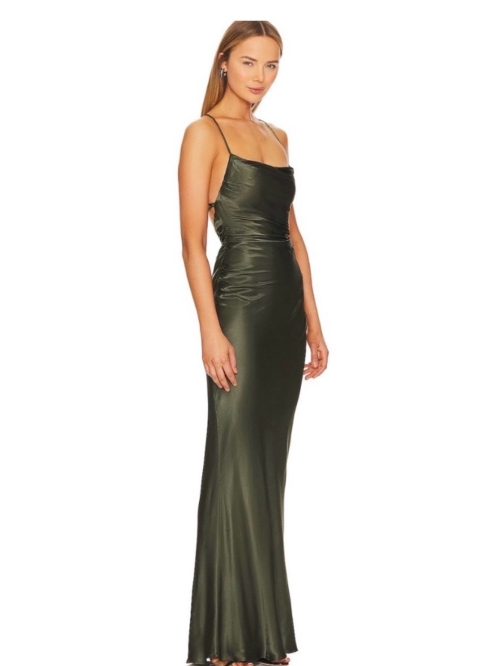 Shona Joy La Lune lace back dress *HEMMED